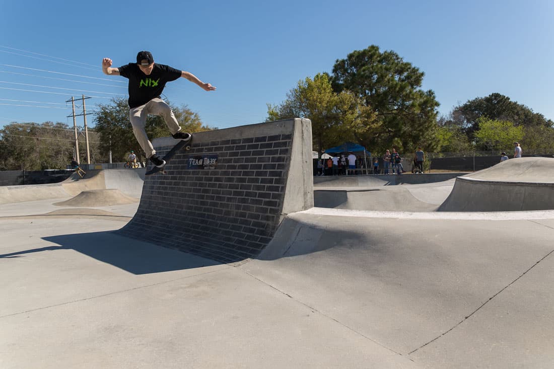 Good times at the Family Days Skate Competition